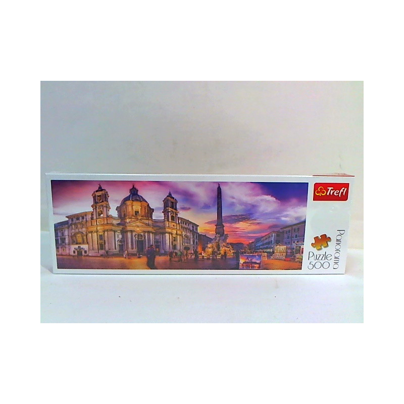 PUZZLE 500 Panorama Piazza Navona Rzym 29501