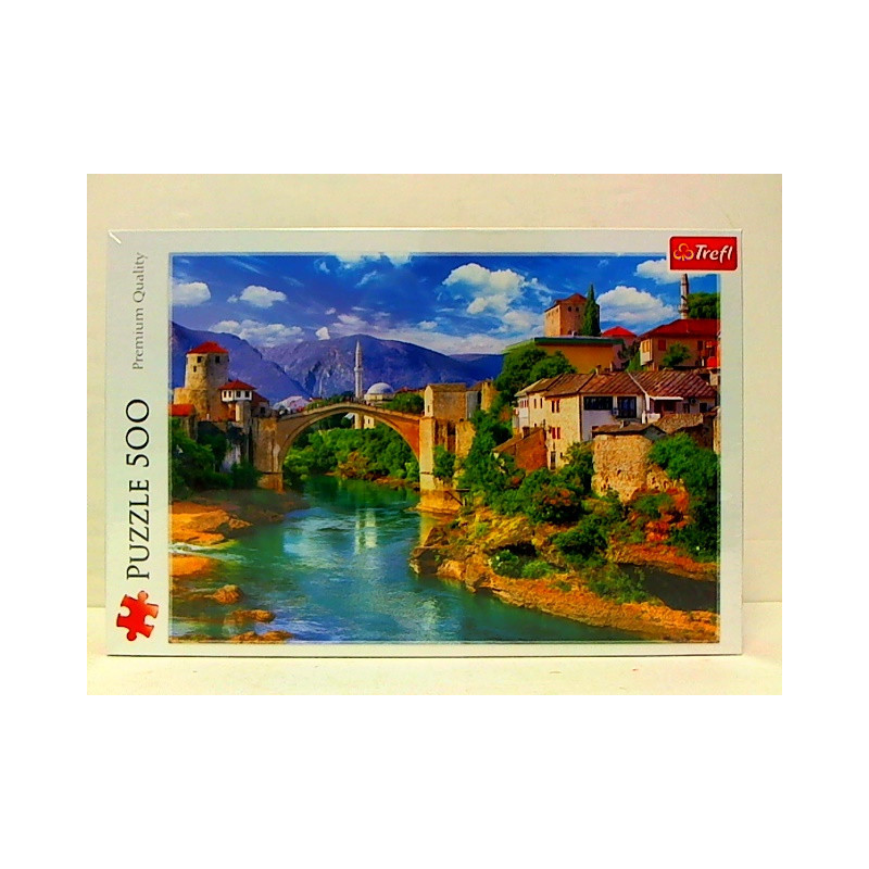 PUZZLE 500 Stary most w Mostarze,Bośnia i H..37333