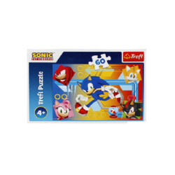 PUZZLE 60 Sonic w akcji 17387