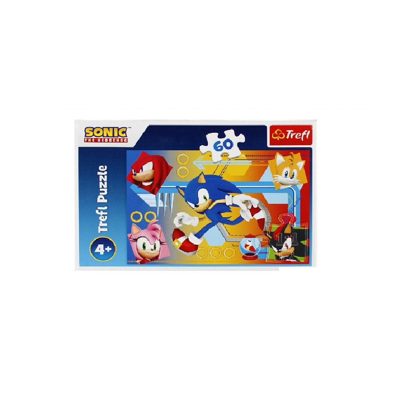 PUZZLE 60 Sonic w akcji 17387