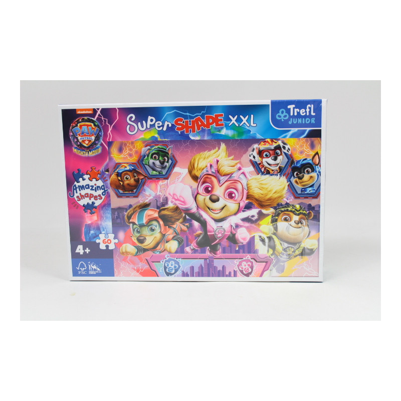 PUZZLE 60 XXL Super shape Wesołe pieski 50036