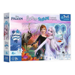 PUZZLE 60 XXL Tańczące siostry/Disney Frozen 50010