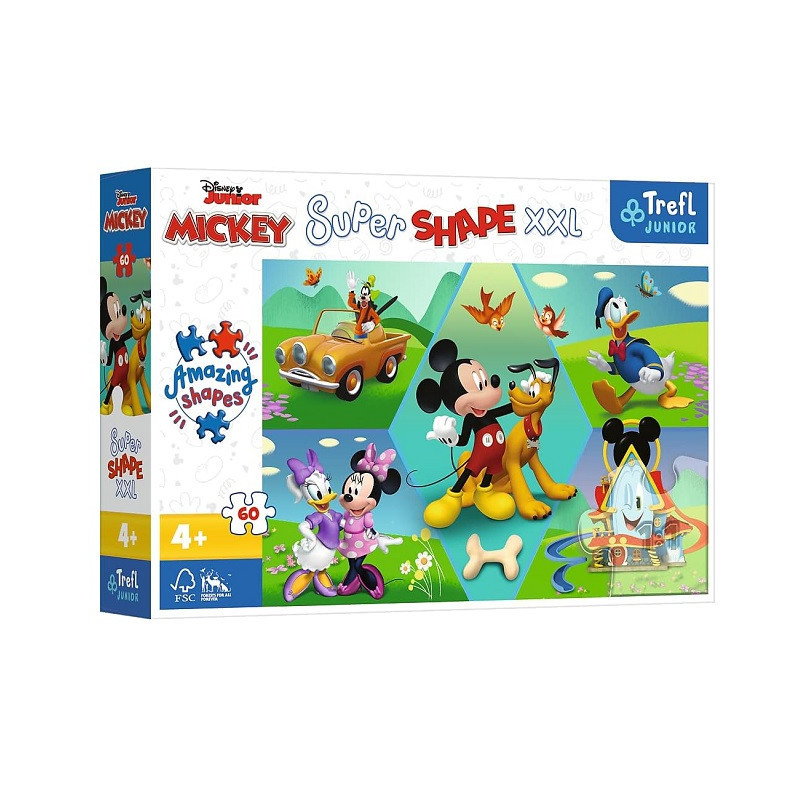 PUZZLE 60 XXL Z Mikim zawsze jest wesoło! 50014