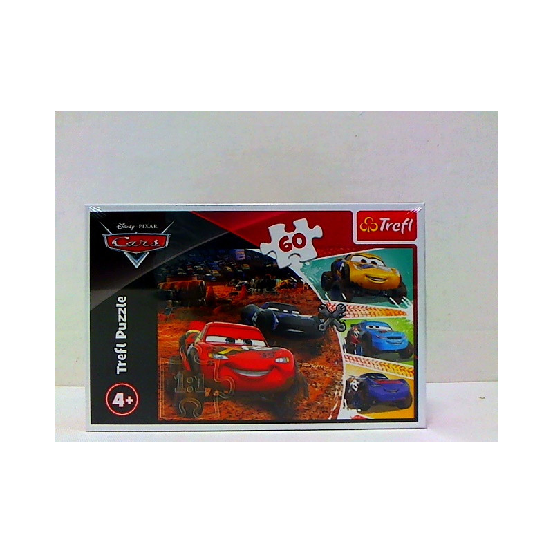 PUZZLE 60 Zygzak McQueen z przyjaciółm/Cars3 17327