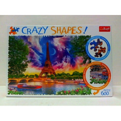 PUZZLE 600 Crazy Shapes Niebo nad Paryżem 11115