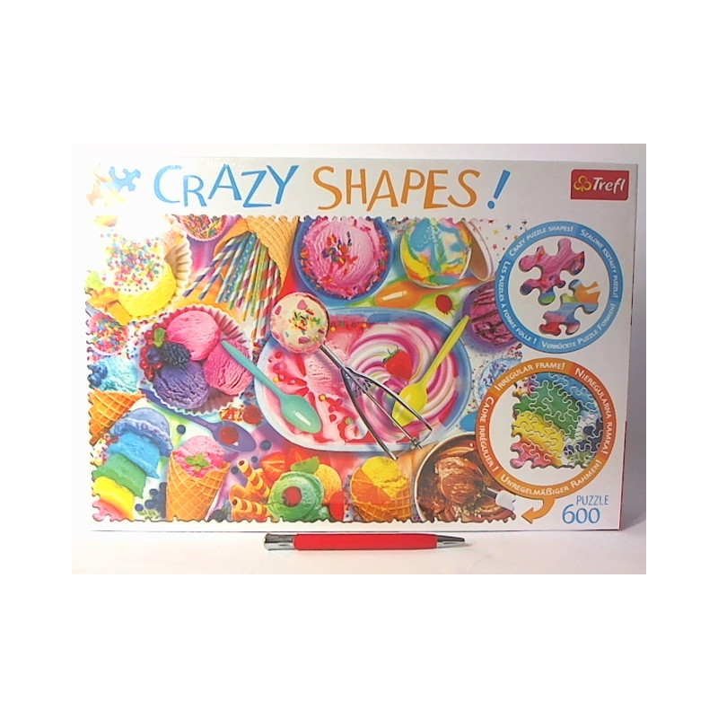 PUZZLE 600 Crazy Shapes Słodkie marzenie 11119