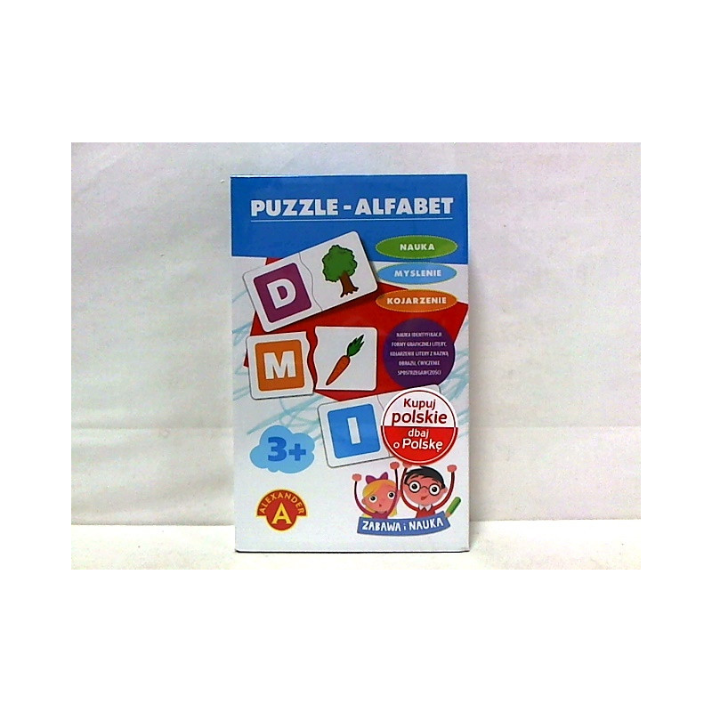 Puzzle alfabet - zabawa i nauka 18288