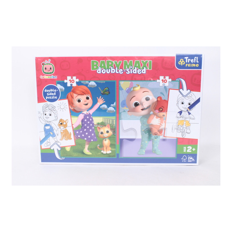 PUZZLE BABY MAXI 2x10 Cocomelon Przyjaciele 43008