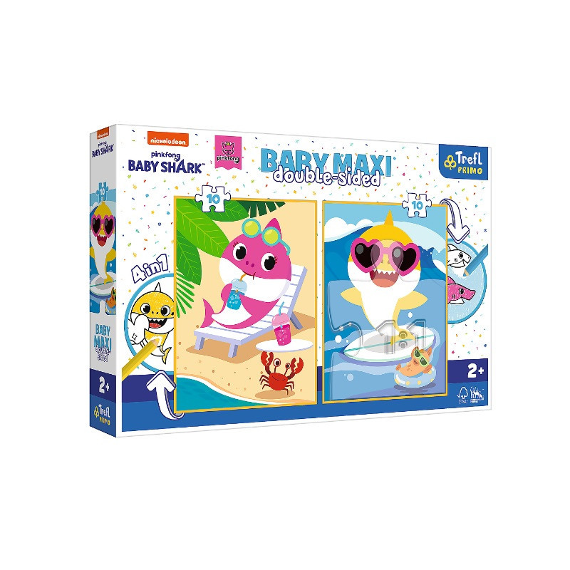 PUZZLE BABY MAXI Wesoły dzień rekina 43005