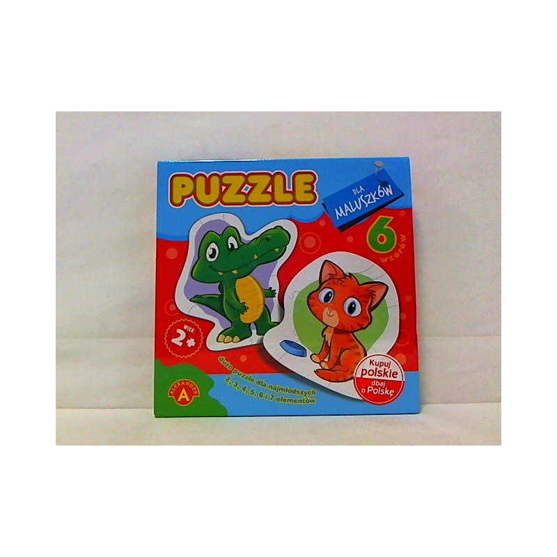 Puzzle dla maluszków krokodyl 17328