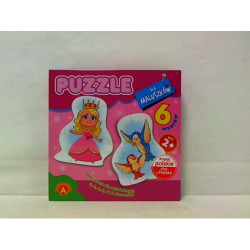 Puzzle dla maluszków królewna 17359