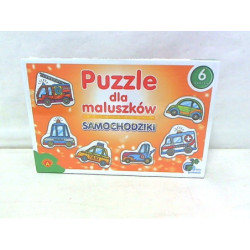 Puzzle dla maluszków samochodziki 05370
