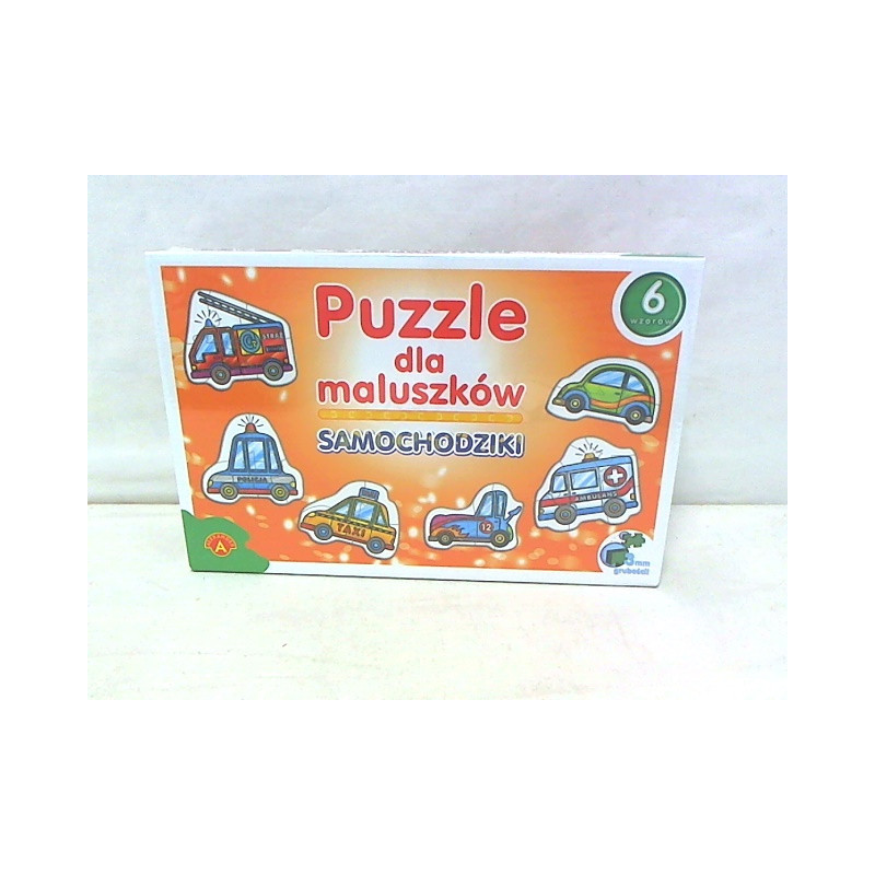 Puzzle dla maluszków samochodziki 05370