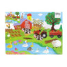 Puzzle drewno 44el farma BPUZ3916 23916