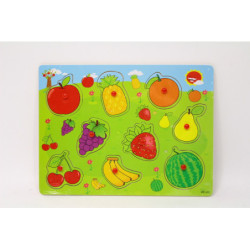 Puzzle drewno owoce BPUZ1730 01730