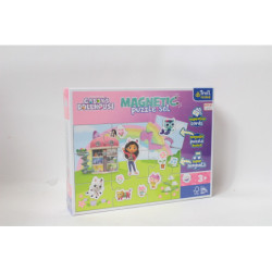 PUZZLE magnet Poznaj świat Gabi /Universa 93383