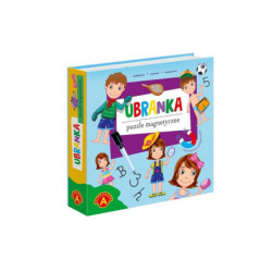 Puzzle magnetyczne układanka Ubranka 26801