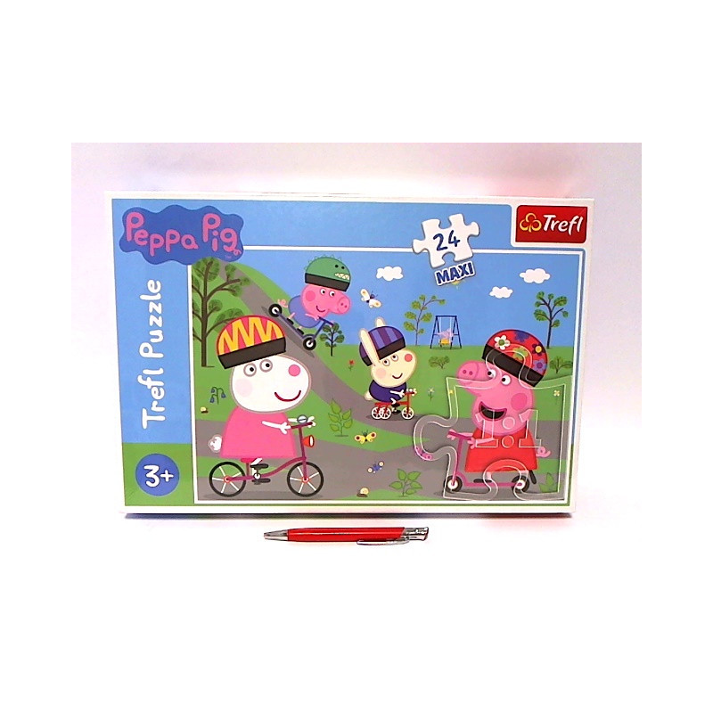PUZZLE MAXI 24 Aktywny dzień Świnki Peppy 14330