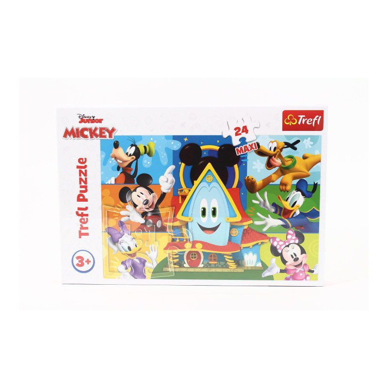 PUZZLE MAXI 24 Myszka Miki i przyjaciele 14351