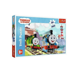 PUZZLE MAXI 24 Tomek i Percy na torach/Thom..14354