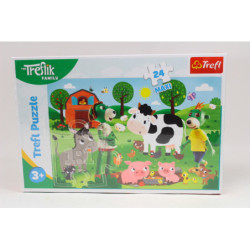 PUZZLE MAXI 24 Trefliki na wsi 14361
