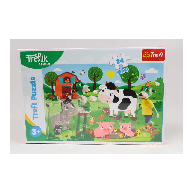 PUZZLE MAXI 24 Trefliki na wsi 14361
