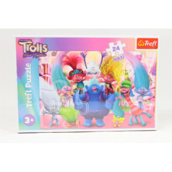 PUZZLE MAXI 24 W świecie Trolli/Universal Tr 14359