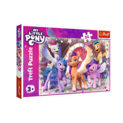 PUZZLE MAXI 24 Wesoły dzień kucyków MLP 14355