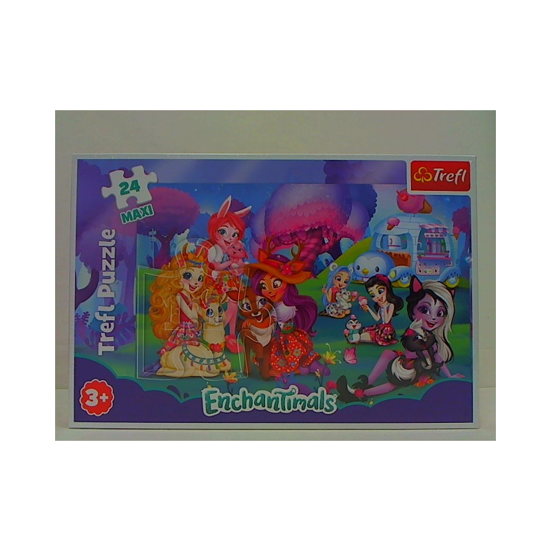 PUZZLE MAXI 24 Wesoły świat Enchantimals 14315