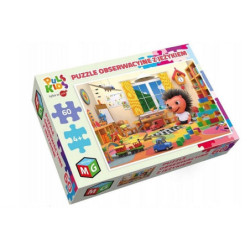 Puzzle obserwacyjne z jeżykiem 60 05105