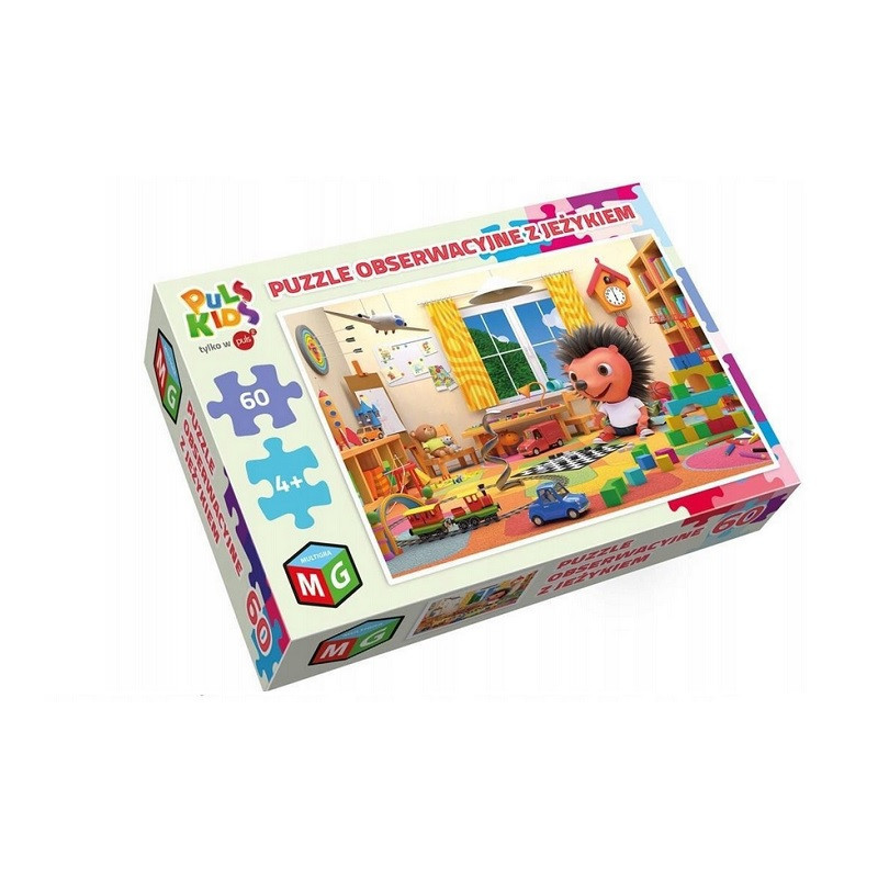 Puzzle obserwacyjne z jeżykiem 60 05105