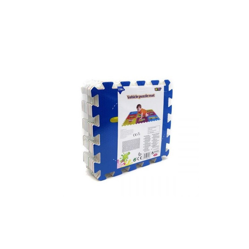 Puzzle piankowe 9el Pojazdy 803926