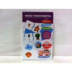 Puzzle przeciwieństwa - zabawa i nauka 18400