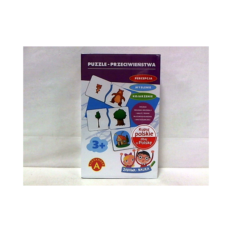Puzzle przeciwieństwa - zabawa i nauka 18400