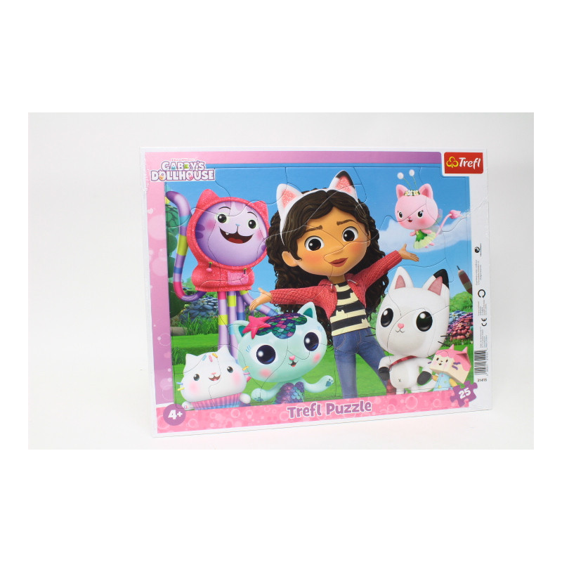 PUZZLE Ramkowe 25 Poznaj Gabi/Univ.Gabby_s 31415