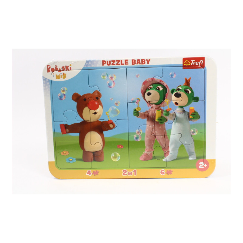 PUZZLE Ramkowe Baby Zabawne Bobaski 80026