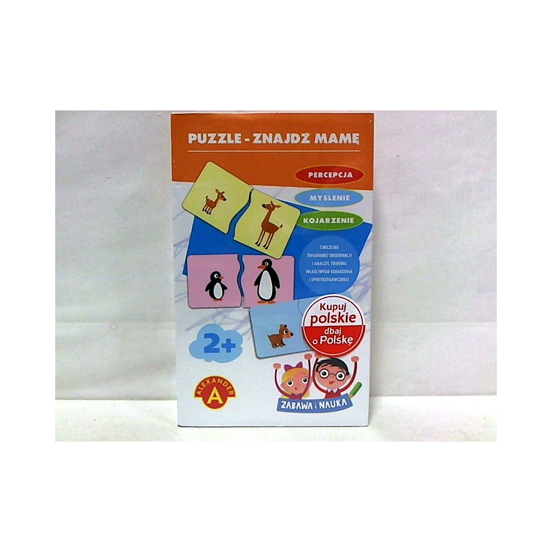 Puzzle znajdź Mamę - zabawa i nauka 18332
