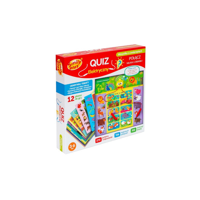 Quiz elektr.Wszystko o zwierz.SmilyP SP98277 82771