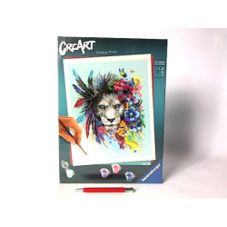 RAV malow.po numerach CreArt Lew Boho 20130