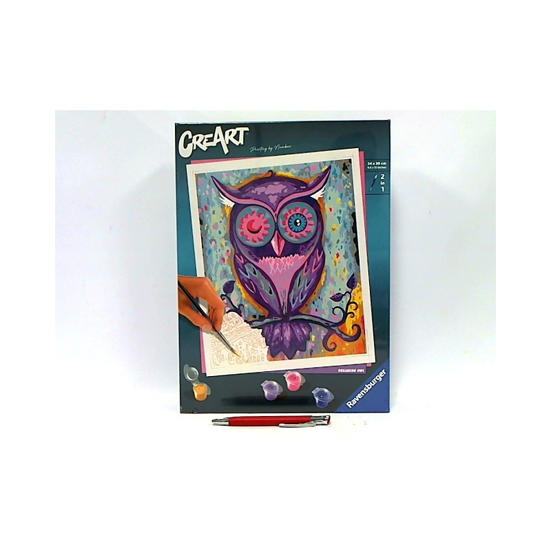 RAV malow.po numerach CreArt Sowa 28990