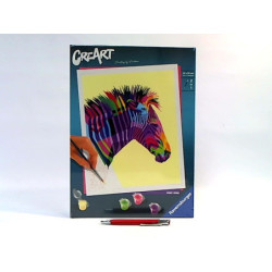 RAV malow.po numerach CreArt Zebra 28994