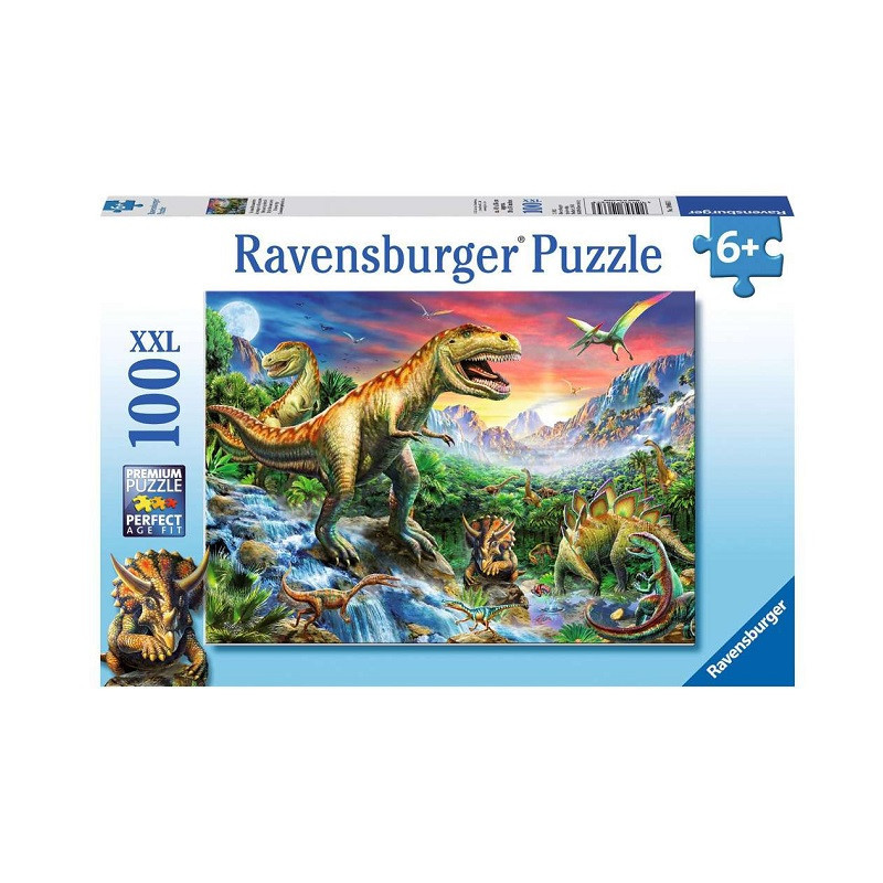 RAV puzzle 100 XXL Epoka dinozaurów 10665