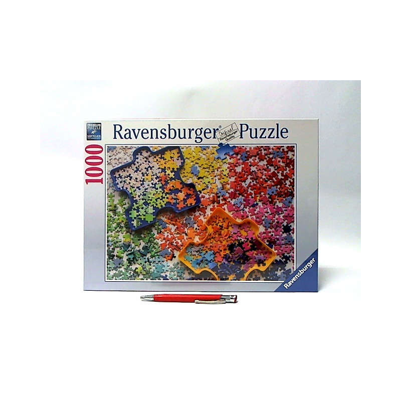 RAV puzzle 1000 Kolorowe części puzzli 15274