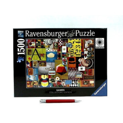 RAV puzzle 1500 Domek z kart 16951