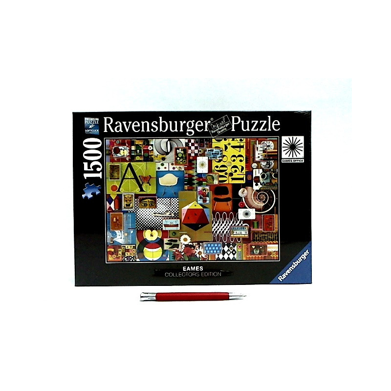 RAV puzzle 1500 Domek z kart 16951