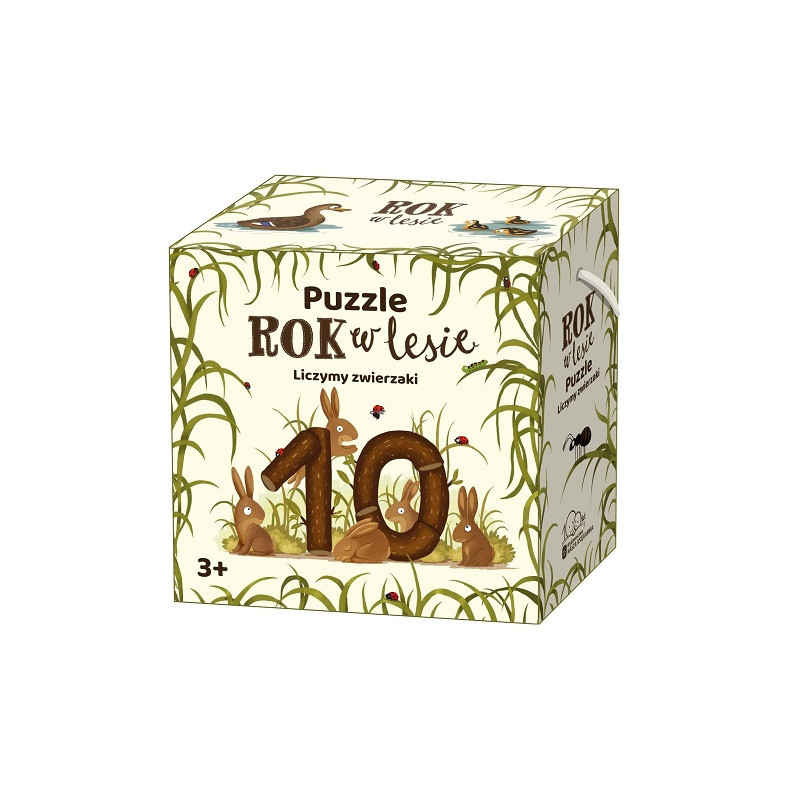 Rok w lesie Liczymy zwierzaki Zabawka 01474