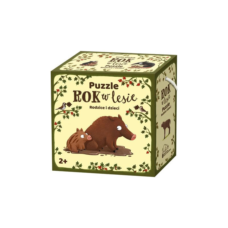 Rok w lesie Puzzle Rodzice i dzieci zabawka 00644
