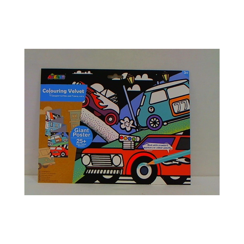 Russell Aksamitna kolorow.Auta CH191693 16938