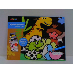 Russell Aksamitna kolorow.Dinozaur CH191695 16952