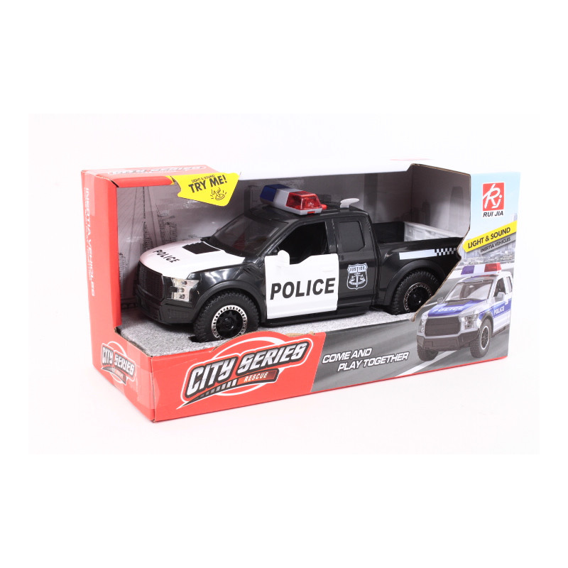 Samochód policyjny 25cm św/dźw RJ5525B 06964